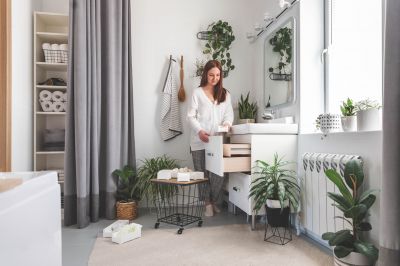 Bathroom Storage Features