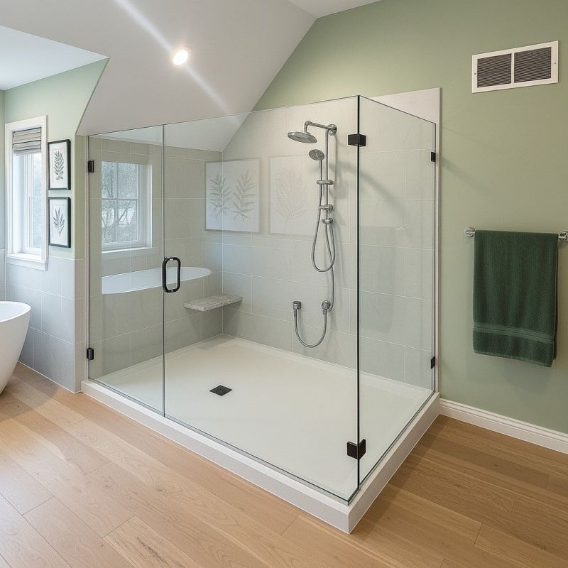 Shower Enclosure Installation detail